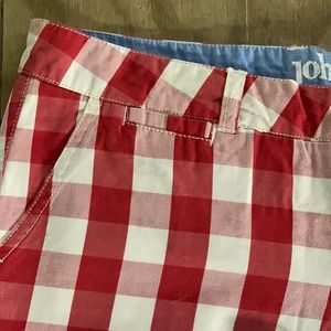 Checkered Red- Johnnie B Boden Mini Boden